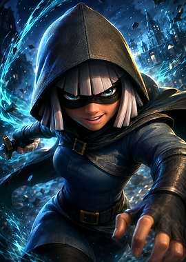 Clash Royale Bandit Character Art