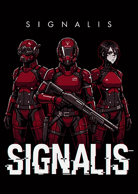 Signalis Game Poster