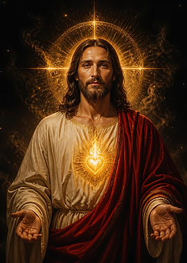 Sacred Heart of Jesus Portrait