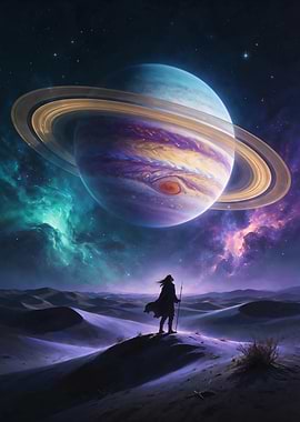Beneath the Ringed Giant