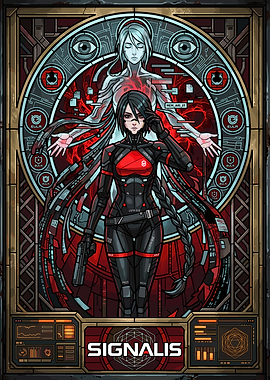 Signalis Elster Video game Poster