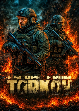 Escape From Tarkov Soldiers Poster