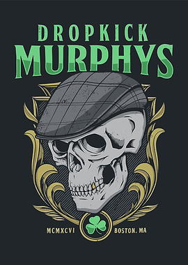 Dropkick Murphys Skull Graphic