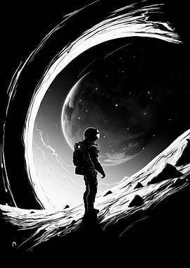 The Solitary Astronaut