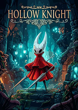 Hollow Knight Hornet Digital Art
