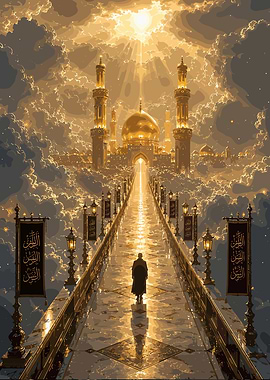 Path to the Golden Mosque