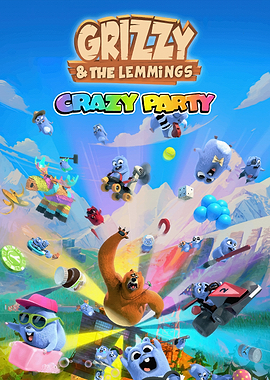 Grizzy and the Lemmings Crazy Party