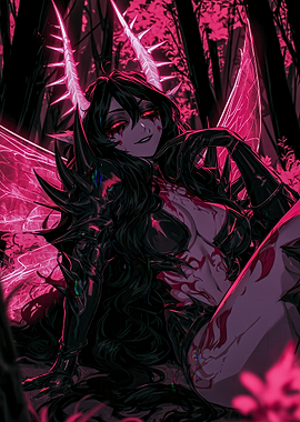 Dark Fantasy Demon Fairy Queen