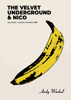 The Velvet Underground Banana Poster