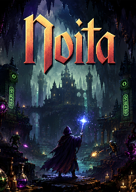 Noita Video Game Key Art