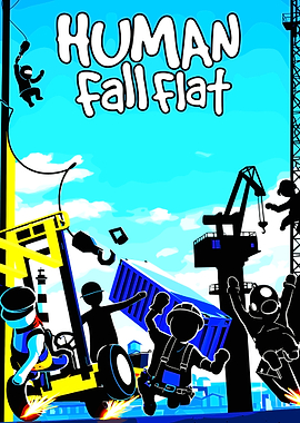 Human Fall Flat Game Poster