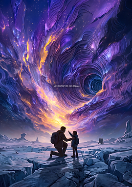 Interstellar Movie Poster Art