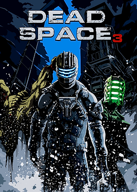 Dead Space 3 Isaac Clarke Poster
