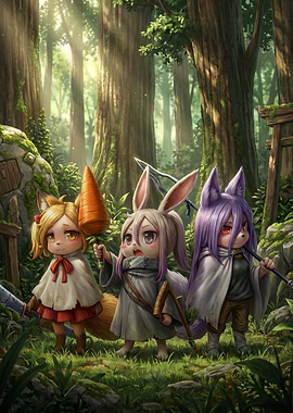 sephiria Adventurers in Forest