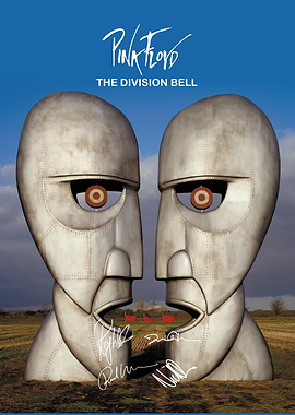 Pink Floyd The Division Bell Poster