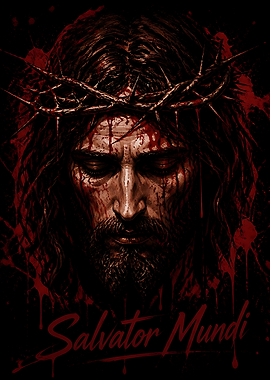 Salvator Mundi Jesus Crown of Thorns