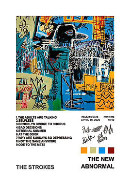 The Strokes The New Abnormal Poster