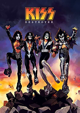 KISS Destroyer Album Cover Art