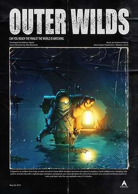 Outer Wilds Game Poster