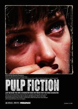 Pulp Fiction Movie Poster
