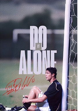 Cristiano Ronaldo Inspirational Soccer Poster
