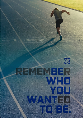 Inspirational Runner Motivational Poster