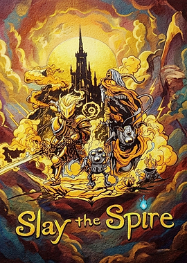 Slay the Spire Game Poster