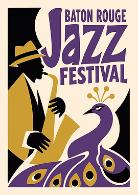 Baton Rouge Jazz Festival Poster