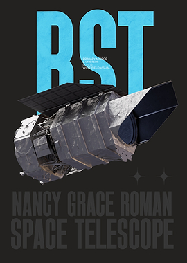 Nancy Grace Roman Space Telescope Poster