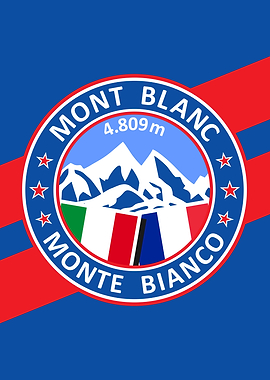 Mont Blanc Monte Bianco Mountain
