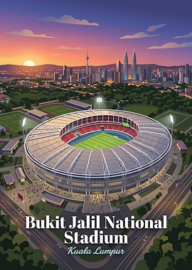 Bukit Jalil National Stadium Kuala Lumpur