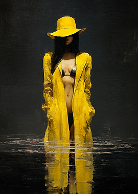 Hat and Coat in Water One Body, Two Shadows