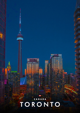 Toronto Skyline at Twilight