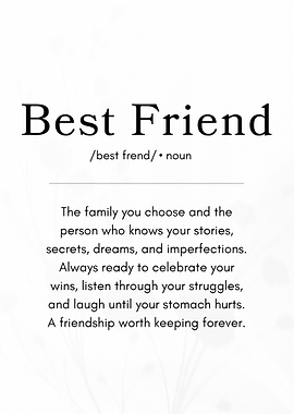 Best Friend Definition