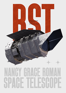 Nancy Grace Roman Space Telescope Poster
