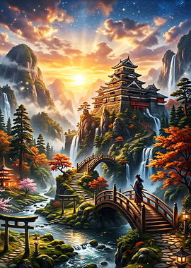 Mystic Japanese Castle