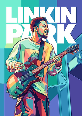 Linkin Park Mike Shinoda Pop Art