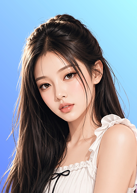 Portrait of a wonhee illit kpop
