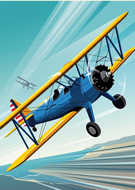 Boeing Stearman Pixel