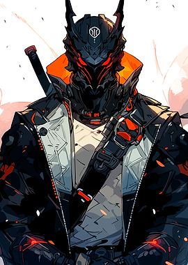 Cybernetic Warrior in Tactical Gear