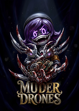Uzi Doorman Murder Drones Poster