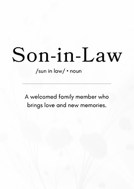 Son-in-Law Definition