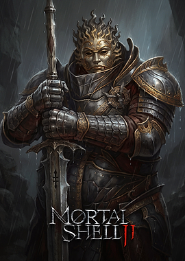 Mortal Shell Knight Poster