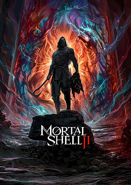 Mortal Shell II Dark Fantasy Poster