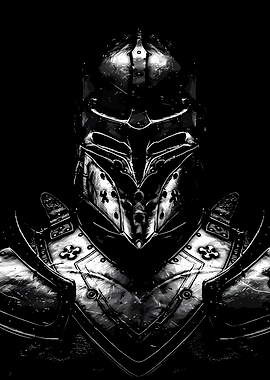 Dark Knight Armor Portrait