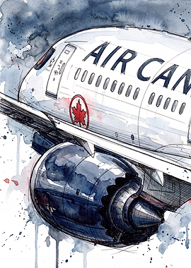 Dramatic Mapple Leaf Dreamliner