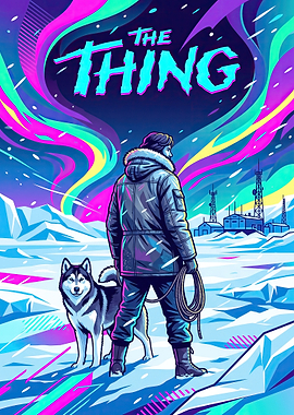 The Thing Movie Poster Art