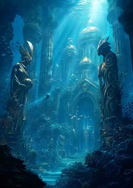 Underwater Ancient City of Atlantis