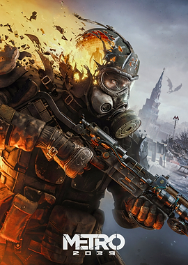 Metro 2039 Soldier Poster