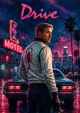 Drive Movie Poster Art